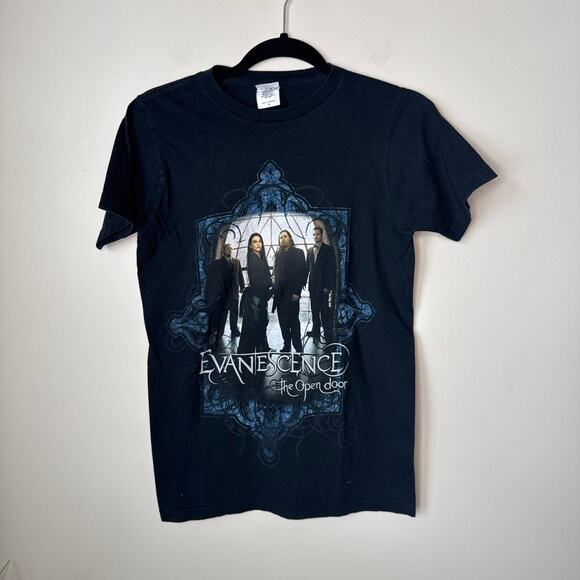 Evanescence Vintage 2006 The Open‎ Door Band Tee Small Black - Picture 1 of 5